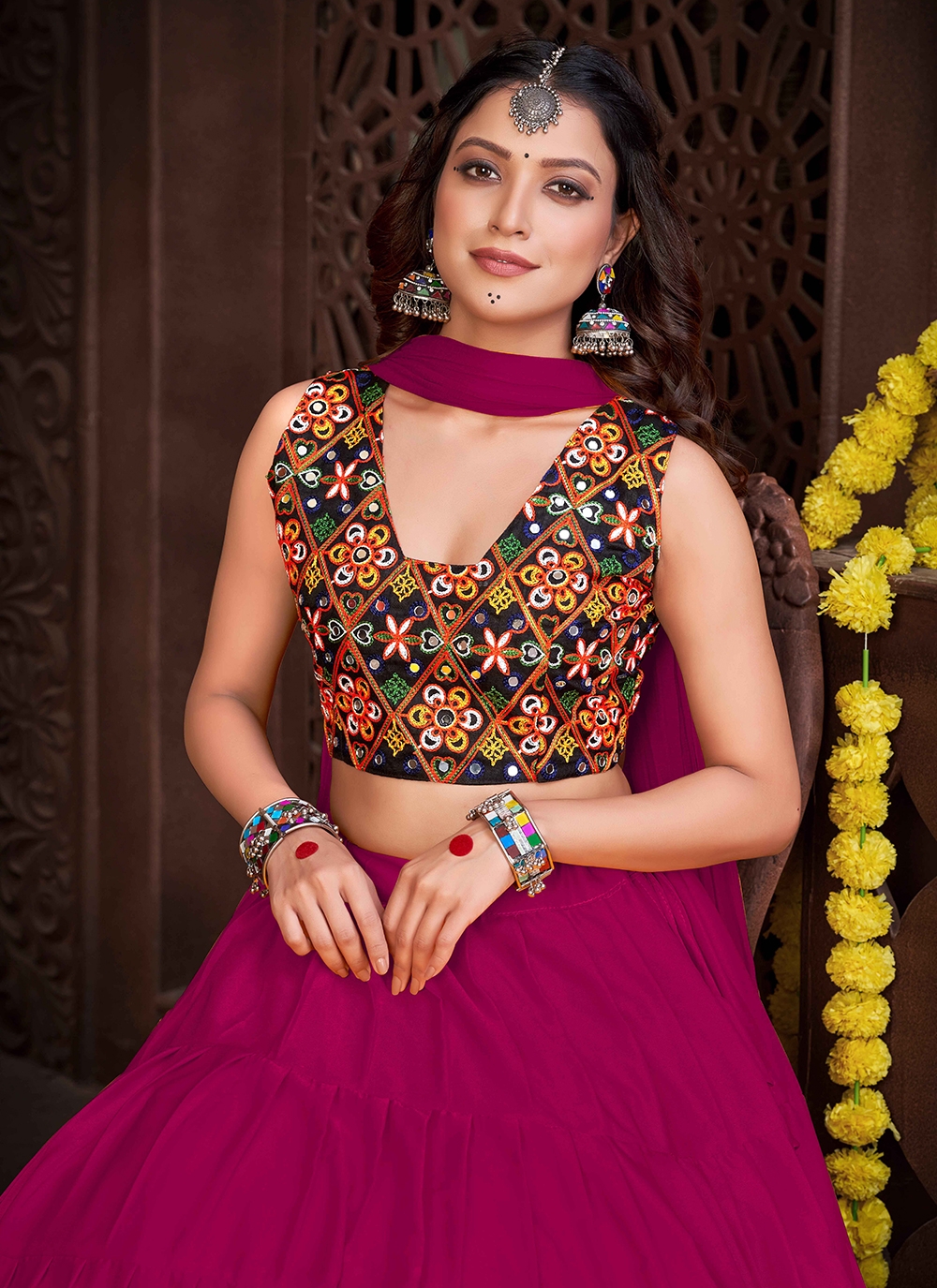 Ceremony Designer Lehenga Designs Rose Pink Lehenga