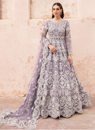 Buy Pink Engagement Reception Wear Gown for Women in Bridal Net Online in  India - Etsy in 2023 | Party wear lehenga, Designer lehenga choli, Party  wear lehenga choli