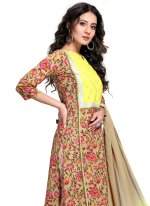 Multi Colour Cotton  Printed Salwar suit