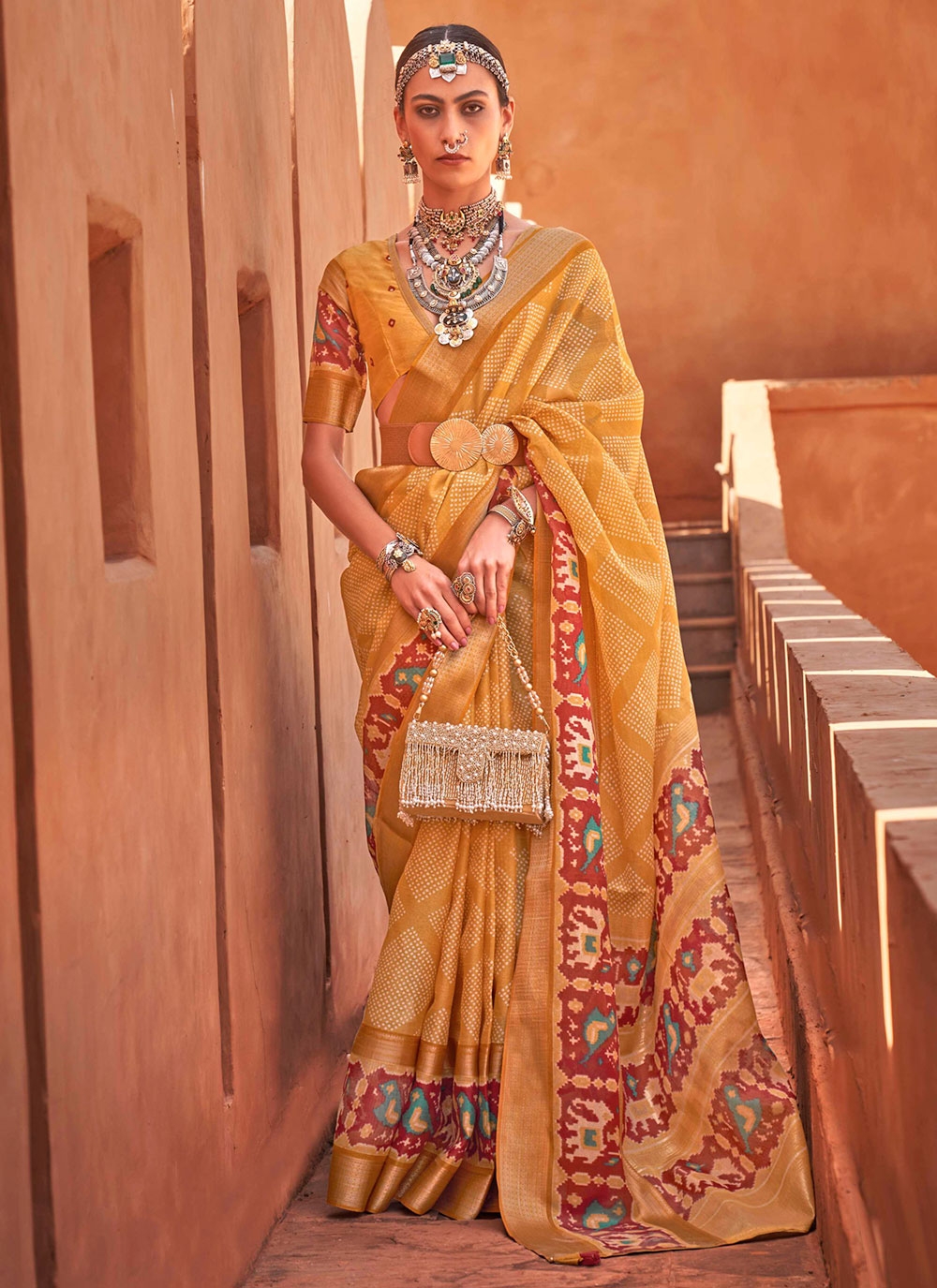 Designer Sarees For Bride Reception 2024 | www.drsmms.com