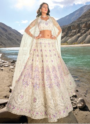 PRE ORDER - The Bridal Edit Limited Edition - Gold Pearl Work Lehenga