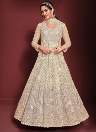 Trending | $121 - $302 - White Bollywood Anarkali Suits, White Bollywood Anarkali  Salwar Kameez and White Bollywood Anarkali Salwar Suits online shopping