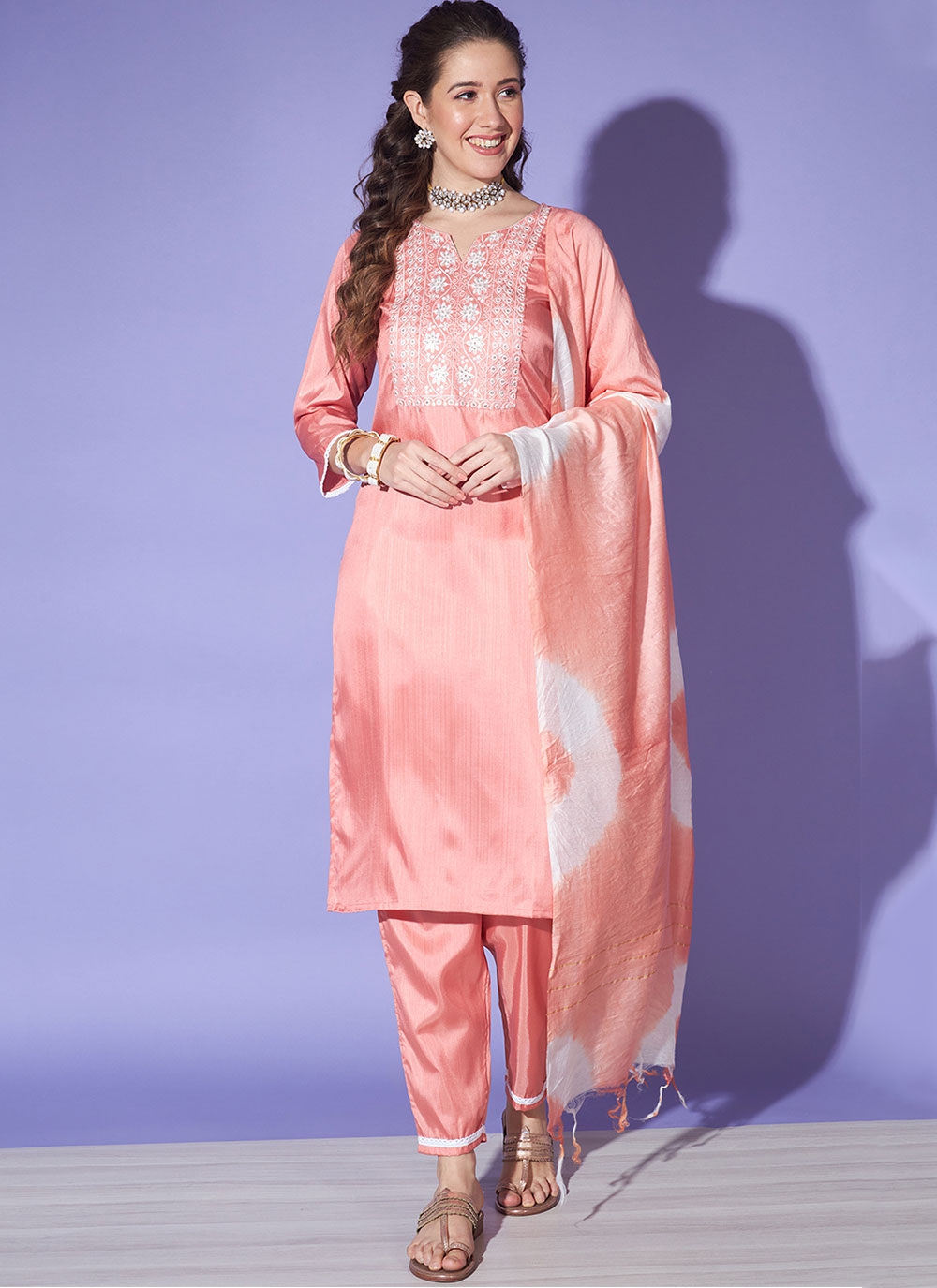 Silk suits outlet designs for ladies