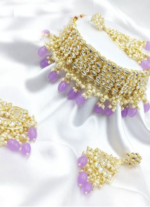 Purple Jewellery Set for Women