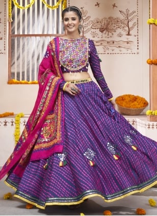 Cotton ghagra shop choli online shopping