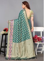 Rama Silk Jacquard Classic Sari