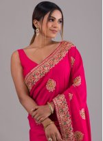Rani Vichitra Silk Thread Trendy Saree