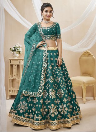 Amazon.com: VVNX's Heavy Embroidered Lehenga Choli Art Silk Traditional  Wedding Wear Lehenga Choli ready to wear for women : Clothing, Shoes &  Jewelry