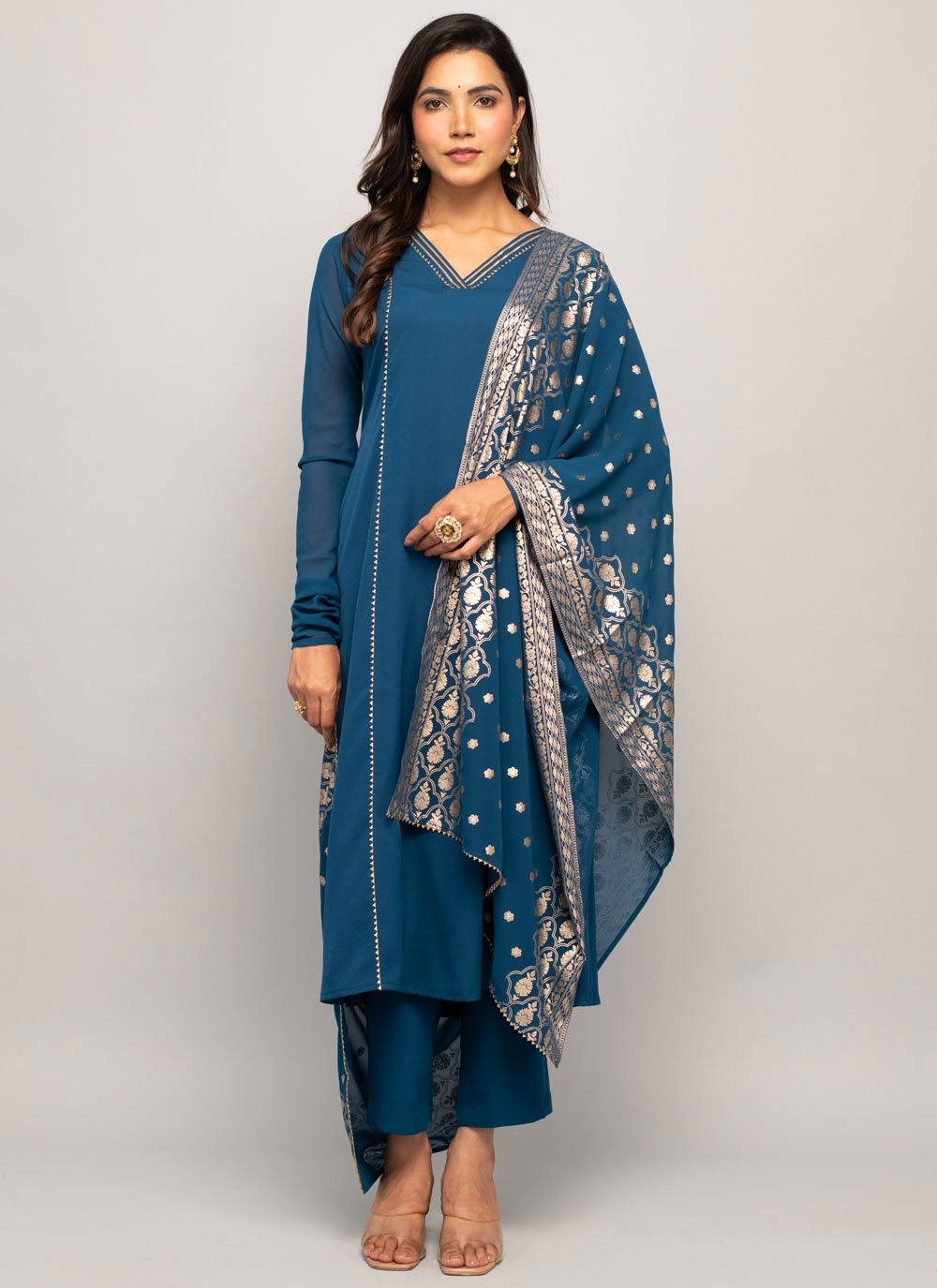 Plain Suit - Buy Plain And Simple Salwar Suit Designs Online – Koskii
