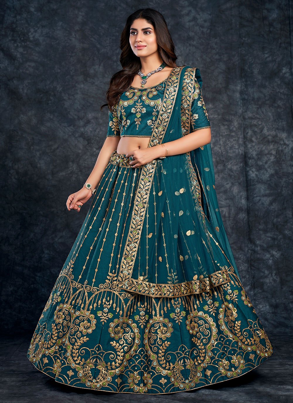 Royal Blue Lehenga Choli Ready to Wear Indian Traditional Bridal Wedding  Partywear Dress Ghaghara Choli Readymade Bridesmaid Dress, RR-297 - Etsy