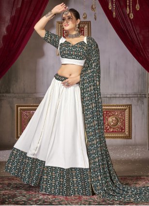Party Wear Ladies Net White And Pink Lehenga Choli, Dry Clean at Rs 1250 in  Hyderabad