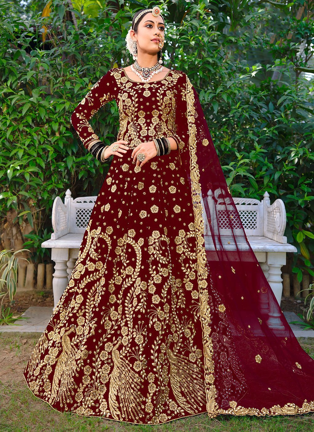 Search results for: 'wine wedding lehenga'