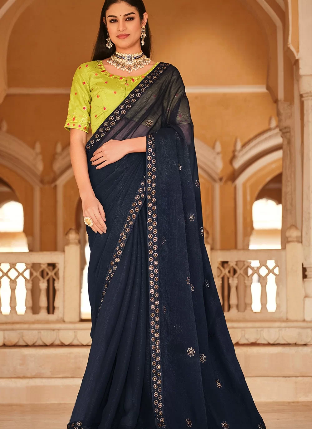 Online Sale Of Saree Helps Reaching Out To A Great Number Of Women All  Around The Globe | Fashion, Best designer sarees, Indian fashion saree