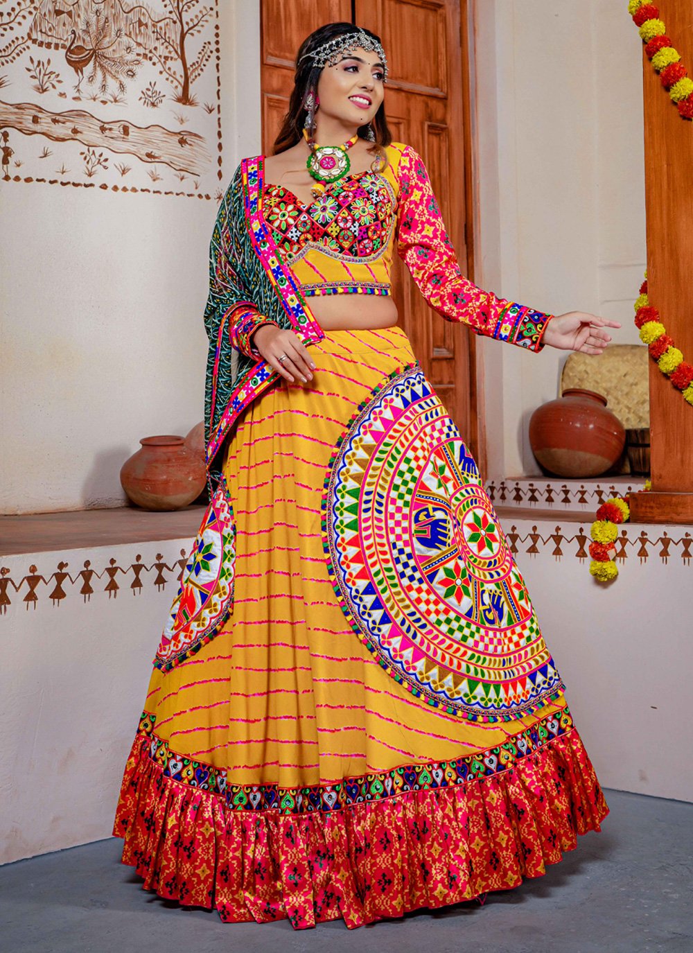 Rajasthani Lehenga Choli For Kids Dress at Best Price in Jaipur | Jaipur  Online