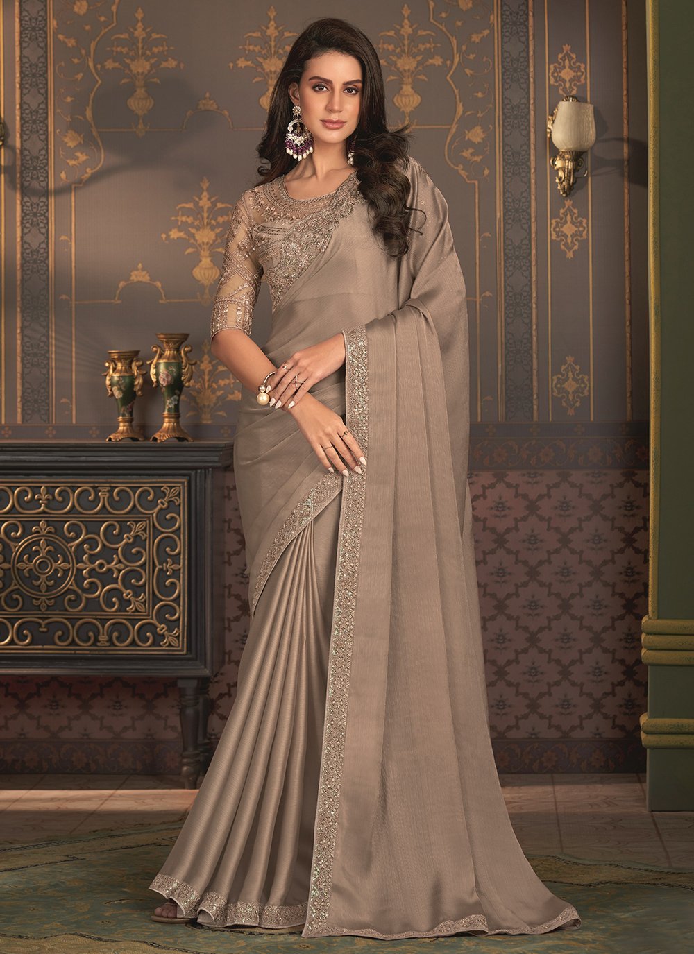 Party Saree - Buy Designer Party Wear Saree Online