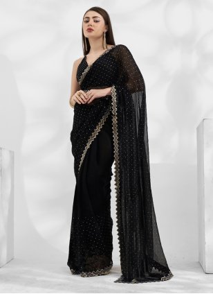 Buy western saree for women fancy in India @ Limeroad