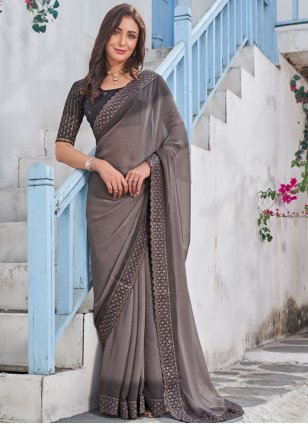 Shimmer Sarees - Buy Shimmer Sarees online in India