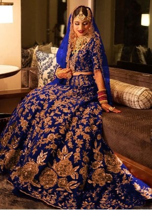 Mehndi sale lehnga style