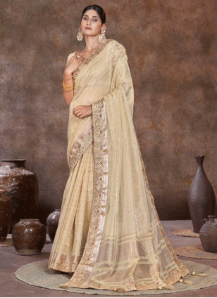Epitome Woven work Traditional Saree