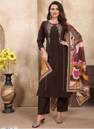 Fabulous Digital Print work Salwar suit