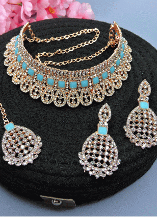 Genius Firozi Bridal Jewellery Set