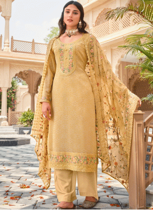 Georgette Fancy Work Women's Salwar suit
