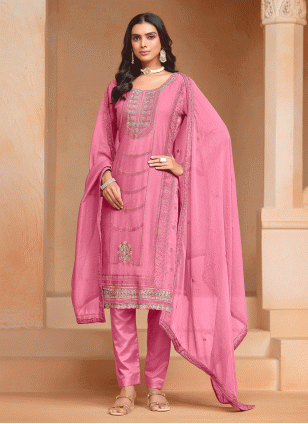 Pink salwar kameez online shopping hotsell