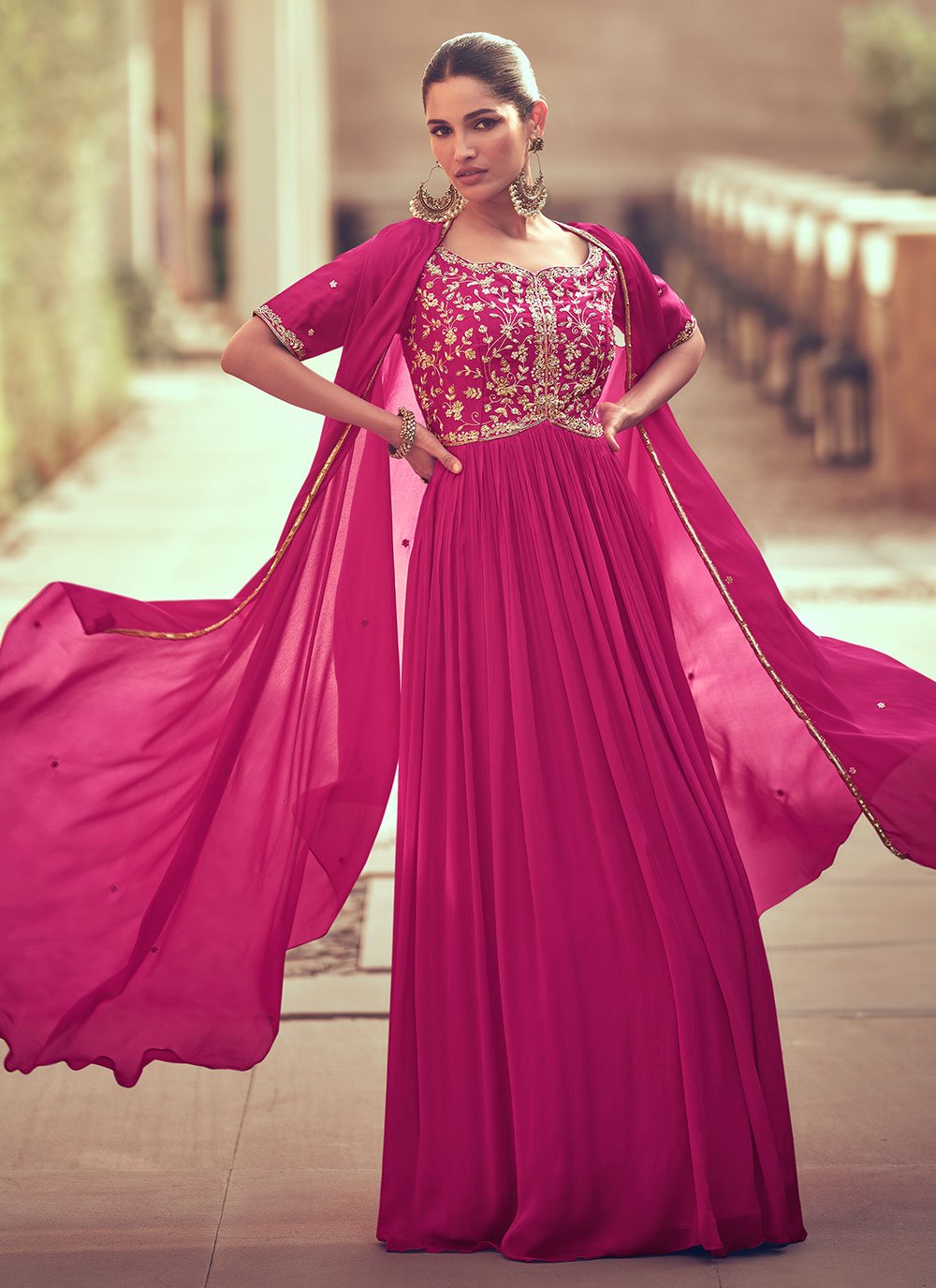 Buy Pink Gown Online In India - Etsy India