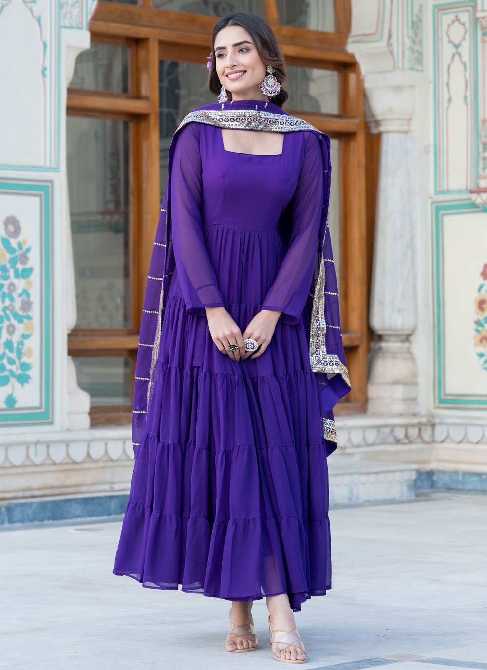 New Light Purple ,Lavender Trendy Color Dress Designing || Summer Dresses  Ideas For Girls. - YouTube