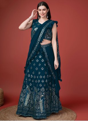 Buy Designer Lehenga Saree online at best price-Dress me Royal-hdcinema.vn
